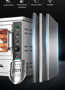 Macchina automatica commerciale della patata dolce tostata elettrica dell'acciaio inossidabile del forno di cottura