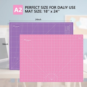 Tapis de découpe A2 auto-cicatrisant vert en gros - Product Image 2