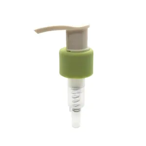 RUIPACK来样定做24/410塑料哑光绿色乳液泵，带左右锁塑料手洗分配器乳液泵制造商/批发