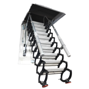 Scala Telescopica Retrattile per Soffitta, Scala Pieghevole Nascosta per <span class=keywords><strong>Mansarda</strong></span> - Product Image 1