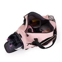 Bolsa de Viaje Corta Grande para Hombre y Mujer, Bolsa Deportiva Ligera para Gimnasio, Bolsa de Natación con Separación para Ropa Seca y Mojada