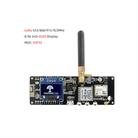 TTGO Meshtastic T-Beam V1.1 ESP32 LoRa 433/868/915/923Mhz Module sans fil WiFi GPS NEO-6M avec écran OLED
