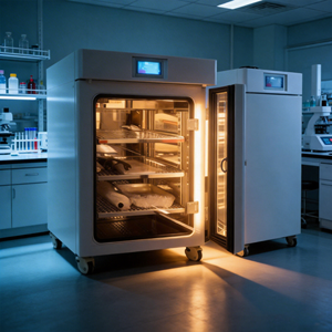 Incubatore termostatico di CO2/anidride carbonica da laboratorio OTS da banco per la coltivazione batterica e la coltura cellulare - Product Image 3