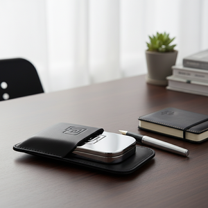 Specchietto Tascabile Girevole, Specchio Compatto in Metallo, <span class=keywords><strong>Giocattolo</strong></span> Antistress e Antiansia con Logo Personalizzabile - Product Image 4