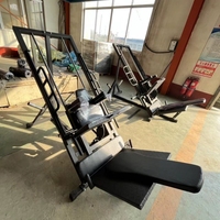 Appareil de fitness commercial à charge libre pour la musculation des jambes : Machine combinée Leg Press et Hack Squat