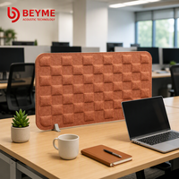Diviseurs de bureau acoustiques en fibre de polyester insonorisants pour le bureau, cloison de bureau acoustique en feutre PET écologique, écran de confidentialité