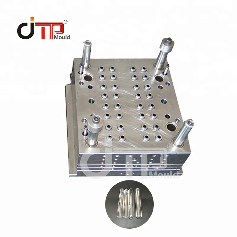 Plastic Injection Cold Runner 32 Cavity Mould for test Tube Mould PS Blood Tube Mould