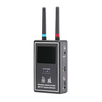 Caméra IP WiFi VS-127 Détecteur anti-espion Chasseur de signal avec alarme sonore Alimenté par batterie pour la détection de 900 MHz-3,0 GHz 5,0-6,0 GHz