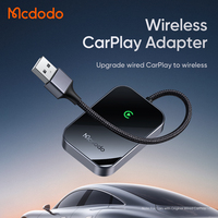 Adaptador Inalámbrico Carplay Mcdodo, Dongle Inteligente para Carplay, Bluetooth 5.0, Adaptador WiFi para Auto