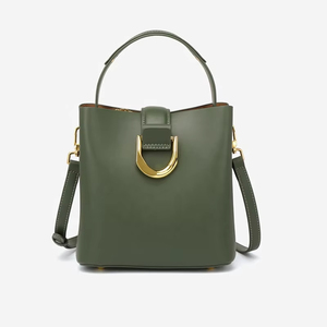 Bolso de Mano de Cuero Vacuno de Lujo para Mujer, Directo de Fábrica BADI, Correa Única, Forro de Poliéster, Gran Capacidad, Clásico, Impermeable - Product Image 1