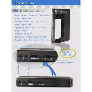 ¡WPP123 portátil Detector de Metal de alambre de pino y Detector de potencia! - Product Image 2