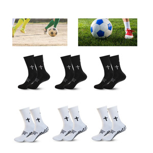 Calcetines Deportivos Transpirables Antideslizantes para Adultos, Calcetines de Fútbol hasta la Pantorrilla, Calcetines Deportivos con Agarre, Calcetines Deportivos Personalizados ODM - Product Image 1