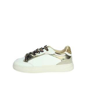 Zapatillas Deportivas para Niña Gaelle Paris, Blancas y Doradas, con Suela Gruesa - Product Image 1