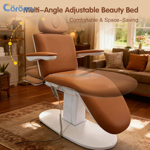 Lit de beauté électrique de salon, chaise de soin du visage avec hauteur réglable pour <span class=keywords><strong>spa</strong></span>, clinique, équipement <span class=keywords><strong>esthétique</strong></span> - Product Image 5