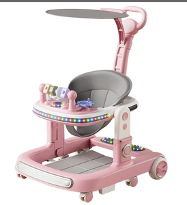 <span class=keywords><strong>Marche</strong></span>-bébé 3 en 1 de haute qualité pour bébé fille, <span class=keywords><strong>marche</strong></span>-bébé d'apprentissage, <span class=keywords><strong>marche</strong></span>-bébé pour passer de la position assise à la position debout, avec roues et siège - Product Image 1