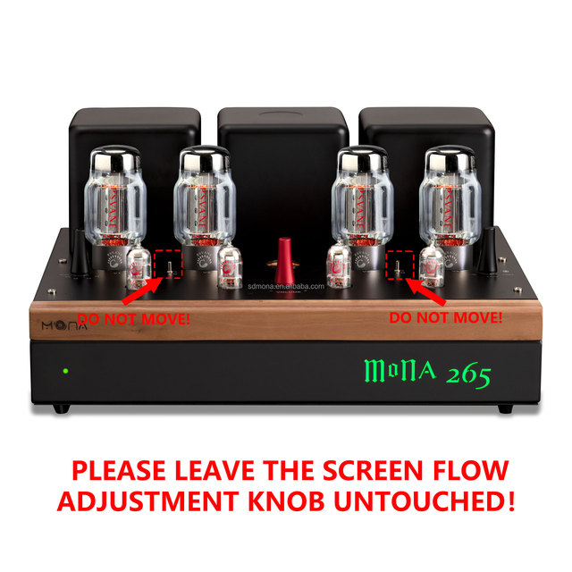 High Fidelity 2.0 Channel 220V Wilson Circuit Push-Pull Triode Design Power Amplifier with KT88 Vacuum Tubes and 65W Output