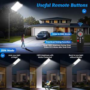 2 Year Warranty Vantone 200w- 8000W <strong>Solar</strong> Lights Outdoor <strong>Solar</strong> Panel Streetlight Garden Lamp Outdoor <strong>Solar</strong> Street Lights - Product Image 3