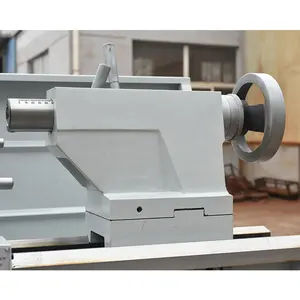 Tour de lit d'écart de CM6241 410mm usinant la machine manuelle de tour mécanique de rotation en métal