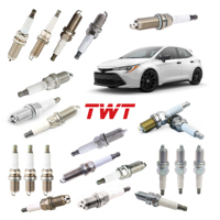 TWT Bougies d'allumage pour Toyota Corolla Hilux 4Runner FJ Cruiser Innova Camry Highlander 1983-2019 22401AA781 9091901176