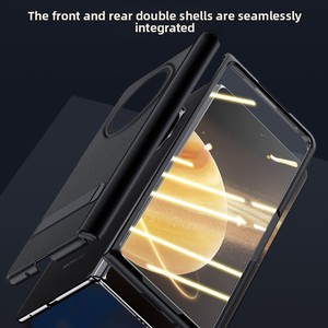 Applicable to Honor MagicV3 mobile phone case Magnetic hinge all-inclusive case Film integrated <b>folding</b> <b>screen</b> protective case - Product Image 1
