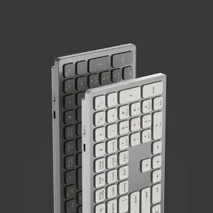 Mini Clavier BlueTooth PC en braille et noir pour aveugles