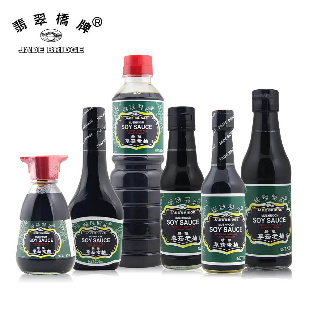 150ml 중국 제조 업체 저설탕 자연 양조 전통 진한 간장