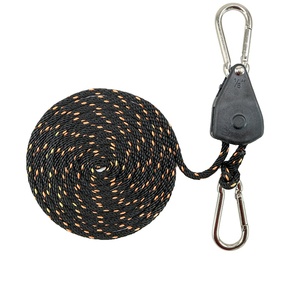 <span class=keywords><strong>Sangle</strong></span> à <span class=keywords><strong>cliquet</strong></span> réglable 1/8'' avec mousqueton <span class=keywords><strong>2m</strong></span> pour fixation de cargaison - Product Image 1