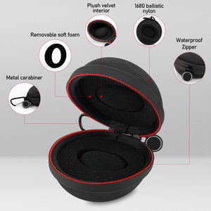 Boîtier de montre rond portable pour EVA dur rembourré de voyage, convient à toutes les montres-bracelets intelligentes de 50mm - Product Image 2