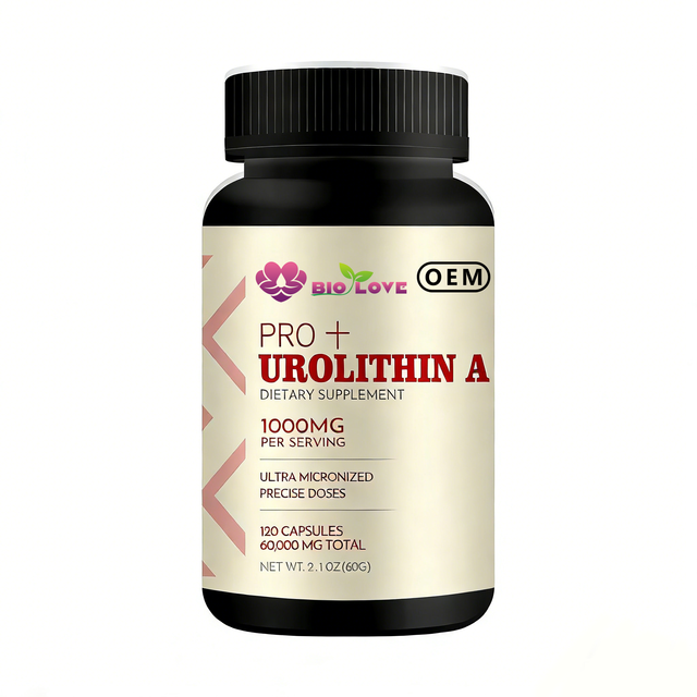 Premium Urolithin Capsules Antioxidant Cellular Health Mitochondrial Support Anti Aging Digestive Health Vegan Supplement Custom