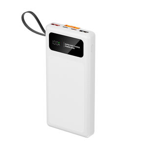 พาวเวอร์แบงค์พลังงานแสงอาทิตย์ความจุสูงรุ่นใหม่ปี 2026 ขนาด 20000 มิลลิแอมป์ชั่วโมง พร้อมสายชาร์จในตัว รองรับการชาร์จเร็ว 10000 มิลลิแอมป์ชั่วโมง - Product Image 6