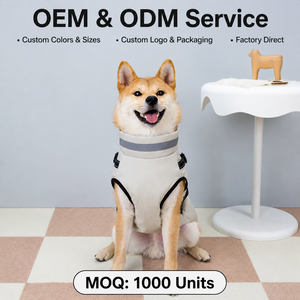 Manteau d'hiver pour chien de grande taille avec trou pour harnais, imperméable, doublé de polaire, pour Golden Retriever, <span class=keywords><strong>Shiba</strong></span> <span class=keywords><strong>Inu</strong></span>, promenade en plein air - Product Image 6