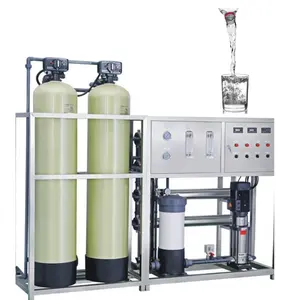 Equipo de purificación de agua de ósmosis inversa 2000/máquina de tratamiento de agua pura primaria con filtro de agua de ósmosis inversa