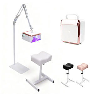 Vente en gros 54W <span class=keywords><strong>lampe</strong></span> à ongles <span class=keywords><strong>rechargeable</strong></span> pour les pieds 360 ° librement réglable direction hauteur support et tabourets pour les salons à domicile - Product Image 4