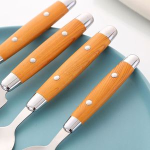 Juego de Cubiertos Clásico de Alta Calidad Estilo Japonés, Juego de Cubiertos de Acero Inoxidable, Estilo Clásico, 4/24 Piezas, Cuchara, Cuchillo, Tenedor - Product Image 4