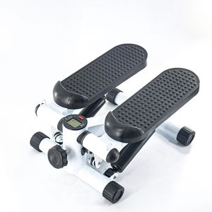 Accoudoirs de maison Mini <span class=keywords><strong>Stepper</strong></span> Up-Down Oscillant <span class=keywords><strong>Stepper</strong></span> avec bandes de résistance Écran LCD Résistance réglable Entraînement des bras de jambe - Product Image 1