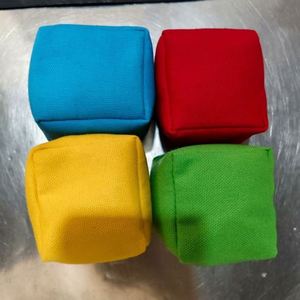 Jeu de lancer de mini-sacs de sable en toile avec LOGO personnalisé, accessoires de jeu éducatifs pour enfants et adultes, jeux de lancer en plein air - Product Image 4