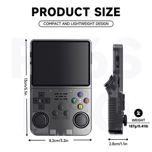 <span class=keywords><strong>Console</strong></span> de Jeu Rétro Sans Fil HS Gameboy R36S, Jeux Amusants pour Enfants de 8 à 12 Ans, <span class=keywords><strong>Console</strong></span> avec Écran 3,5 Pouces, Jeux de Carnaval Rétro R36S - Product Image 4