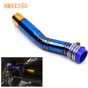 Filtre à air pour moto, nouveau pour Yamaha NMAX NVX155 XMAX300, filtre à air bleu brûlé, tuyau d'entrée agrandi - Product Image 3