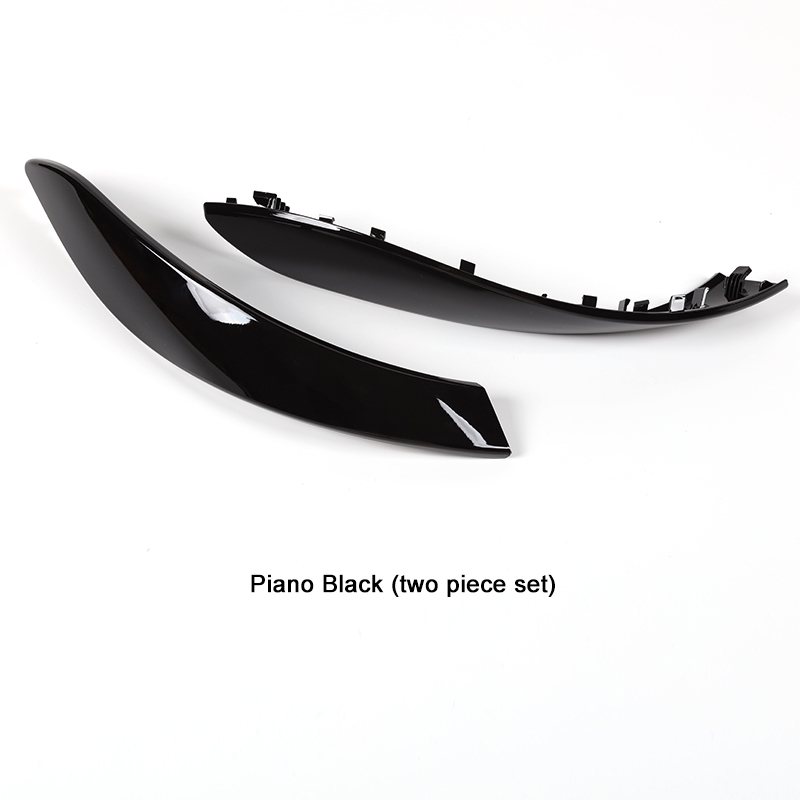 2 Pcs Gloss Black