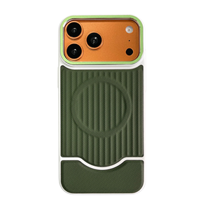 Funda de Cuero PU Agradable al Tacto, Resistente a Impactos, con Textura Corrugada, para iPhone 17 16 <span class=keywords><strong>Pro</strong></span> Max - Product Image 3