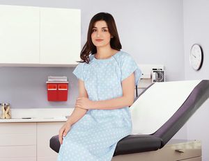 <span class=keywords><strong>Utopia</strong></span> Care Krankenhaus-Patientenhemd für Frauen 100% Polyester Dobby-Stoff Weich Komfortabel und Stilvoll - Product Image 6