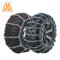 Cadenas Antideslizantes de Alta Resistencia BOHU, Cadenas para Nieve para Tractores, Cadenas para Neumáticos de Vehículos Todoterreno de Acero Aleado