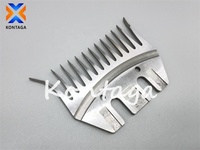 Woll schneide schere Trimmer Scher maschine Schafs ch neider Klinge 13T Gebogene 4T Scher klingen für elektrische Schafs chneide maschinen