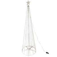 Nouvel Arrivage Décorations d'Halloween Modes d'alimentation USB Lumières de Noël Lumière d'arbre triangulaire étanche pour l'extérieur et le patio
