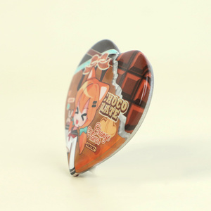 Pin Tombol Hati Berkilau Kustom Produsen, Pin Tombol Anime - Product Image 4