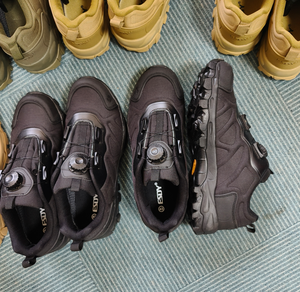 DFE01 Sneakers basses personnalisées Stock MC MULTICAM FG Camouflage Noir ESDY Sports - Product Image 3