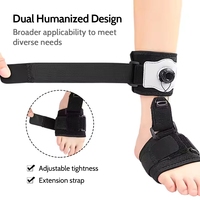 Orthèse de traction et de levage pour pied tombant, pour la marche en extérieur, avec soutien et correction protecteurs pour usage quotidien