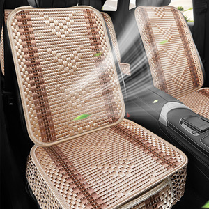 Fundas <span class=keywords><strong>de</strong></span> Asiento <span class=keywords><strong>de</strong></span> Coche Transpirables <span class=keywords><strong>de</strong></span> Seda <span class=keywords><strong>de</strong></span> Hielo para <span class=keywords><strong>Verano</strong></span>, Cojín <span class=keywords><strong>de</strong></span> Asiento <span class=keywords><strong>de</strong></span> Coche Refrigerante Universal para las Cuatro Estaciones, Compatible con Sedán y SUV - Product Image 2