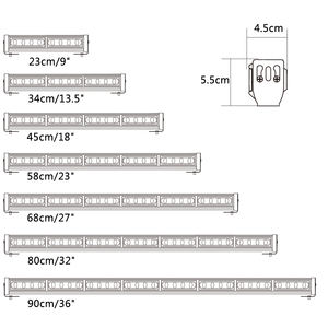 Barre lumineuse de 36 "LED pour conseiller en trafic Barre lumineuse directionnelle clignotante de sécurité d'urgence pour camions véhicules DC12V24V - Product Image 2