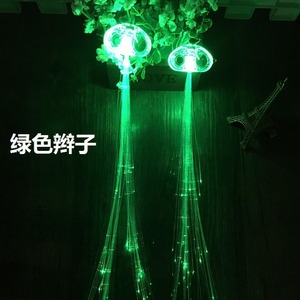 Tresses lumineuses colorées, pinces à cheveux lumineuses pour les fêtes d'anniversaire et les événements - Product Image 2
